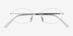 Ray-Ban RB3767V Silver MetalEyeglass Frames from EyeBuyDirect, Closed View