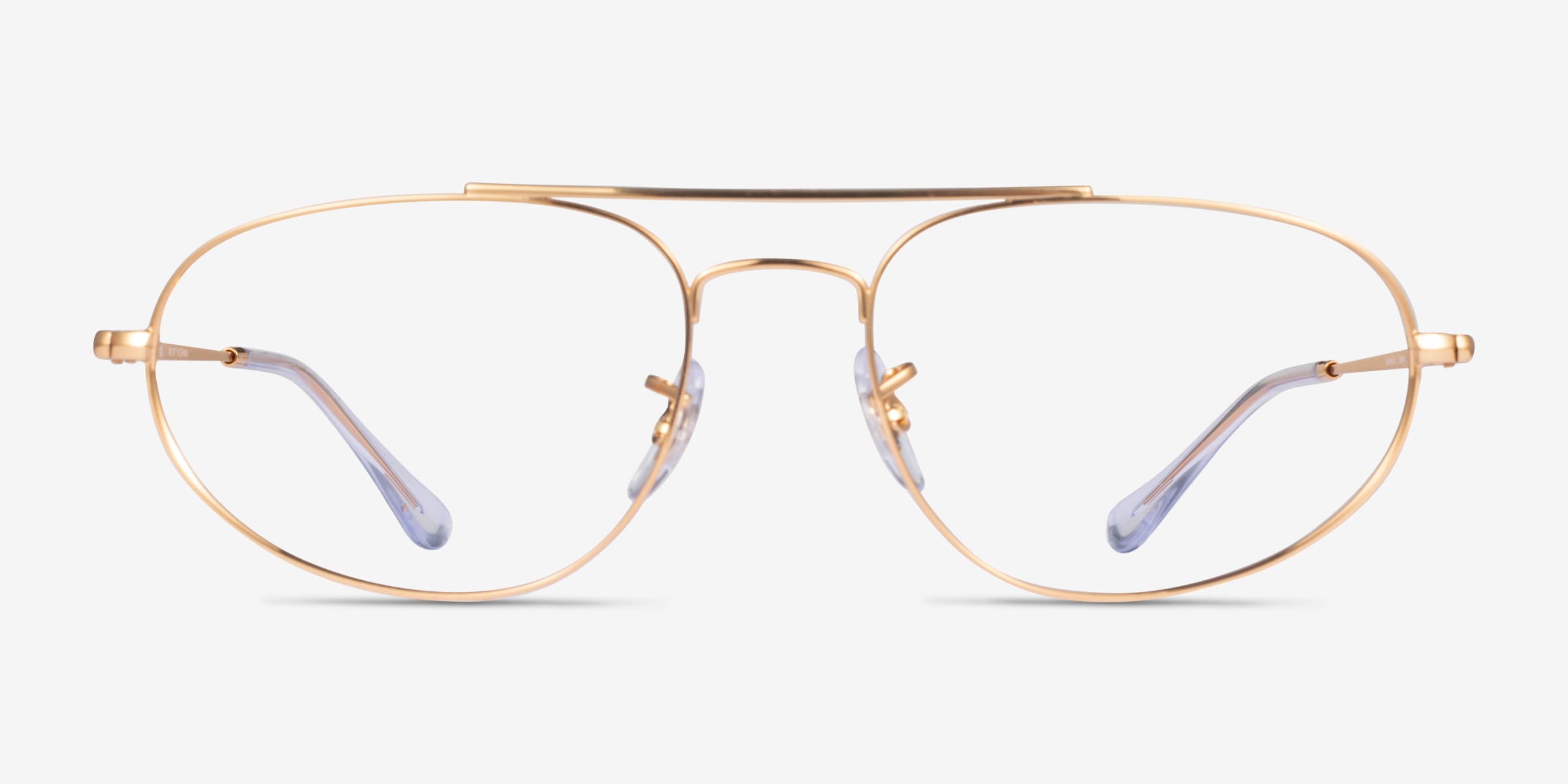 レイバンのノベルティです。 Ray-Ban RB6645 - Aviator Legend Gold Frame Eyeglasses | Eyebuydirect