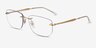 Ray-Ban RB3768V Arista MetalEyeglass Frames from EyeBuyDirect, Angle View