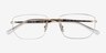 Ray-Ban RB3768V Arista MetalEyeglass Frames from EyeBuyDirect, Closed View