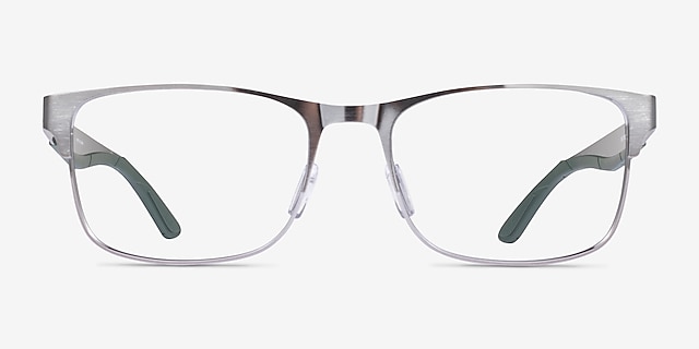 Ray-Ban RB7550 Gunmetal MetalEyeglass Frames from EyeBuyDirect, Front View