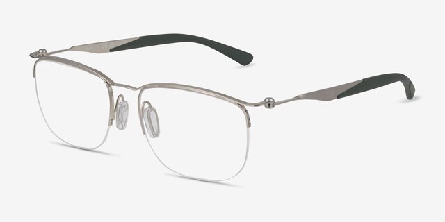 Ray-Ban RB7552 Argenté MétalMontures de lunettes de vue d'EyeBuyDirect, Vue d'Angle