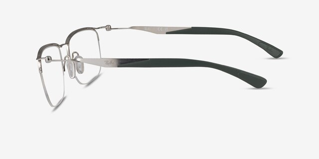 Ray-Ban RB7552 Argenté MétalMontures de lunettes de vue d'EyeBuyDirect, Vue de Côté