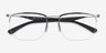 Ray-Ban RB7552 Argenté MétalMontures de lunettes de vue d'EyeBuyDirect, Vue Rapprochée
