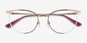 Vogue Eyewear VO4208 Purple Gold MetalEyeglass Frames from EyeBuyDirect, Closed View