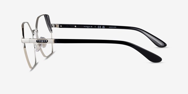 Vogue Eyewear VO4270 Silver MetalEyeglass Frames from EyeBuyDirect, Side View