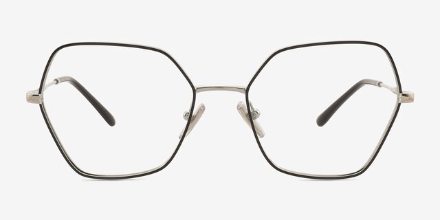 Vogue Eyewear VO4281 Black MetalEyeglass Frames from EyeBuyDirect, Front View