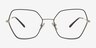 Vogue Eyewear VO4281 Black MetalEyeglass Frames from EyeBuyDirect, Front View