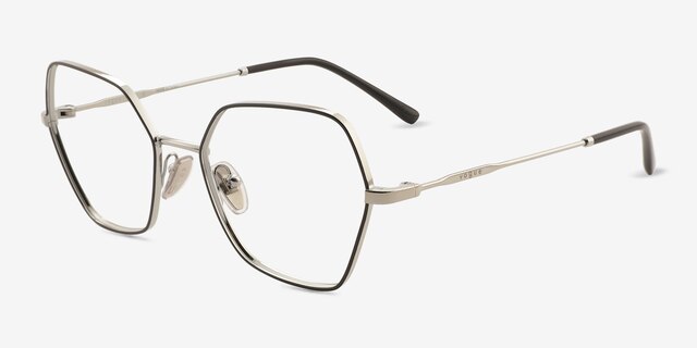 Vogue Eyewear VO4281 Black MetalEyeglass Frames from EyeBuyDirect, Angle View