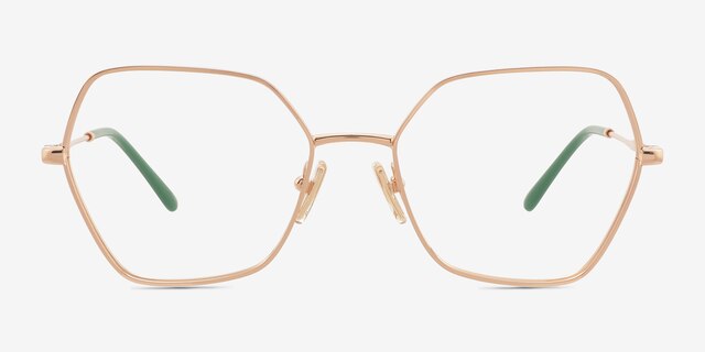 Vogue Eyewear VO4281 Rose Gold MetalEyeglass Frames from EyeBuyDirect, Front View