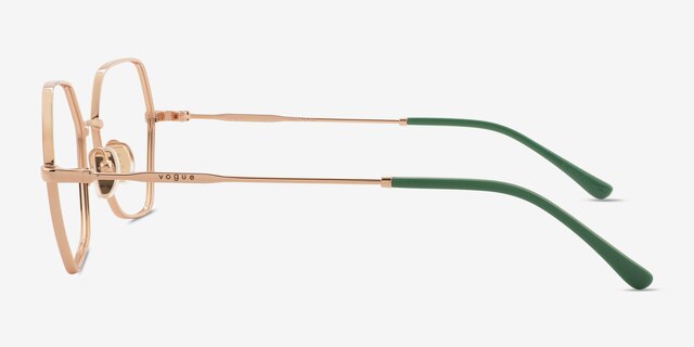 Vogue Eyewear VO4281 Rose Gold MetalEyeglass Frames from EyeBuyDirect, Side View