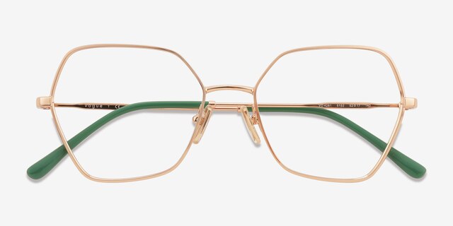 Vogue Eyewear VO4281 Rose Gold MetalEyeglass Frames from EyeBuyDirect, Closed View
