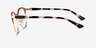 Vogue Eyewear VO4305 Purple Rose Gold MetalEyeglass Frames from EyeBuyDirect, Side View