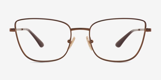 Vogue Eyewear VO4307 Bronze MetalEyeglass Frames from EyeBuyDirect, Front View