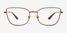 Vogue Eyewear VO4307 Bronze MetalEyeglass Frames from EyeBuyDirect, Front View
