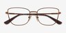 Vogue Eyewear VO4307 Bronze MetalEyeglass Frames from EyeBuyDirect, Closed View
