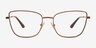 Vogue Eyewear VO4307 Bronze MétalMontures de lunettes de vue d'EyeBuyDirect, Vue de Face