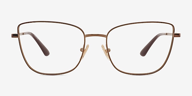 Vogue Eyewear VO4307 Bronze MetalEyeglass Frames from EyeBuyDirect, Front View