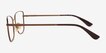 Vogue Eyewear VO4307 Bronze MetalEyeglass Frames from EyeBuyDirect, Side View