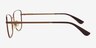 Vogue Eyewear VO4307 Bronze MétalMontures de lunettes de vue d'EyeBuyDirect, Vue de Côté