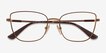 Vogue Eyewear VO4307 Bronze MetalEyeglass Frames from EyeBuyDirect, Closed View