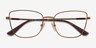 Vogue Eyewear VO4307 Bronze MétalMontures de lunettes de vue d'EyeBuyDirect, Vue Rapprochée
