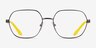 Armani Exchange AX1062 Matte Gunmetal MetalEyeglass Frames from EyeBuyDirect, Front View