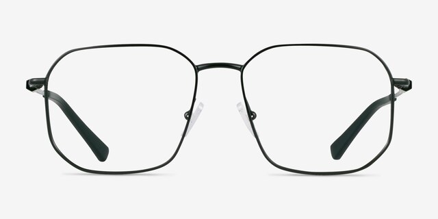 Armani Exchange AX1066 Matte Green MetalEyeglass Frames from EyeBuyDirect, Front View
