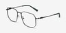 Armani Exchange AX1066 Matte Green MetalEyeglass Frames from EyeBuyDirect, Angle View