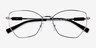 Armani Exchange AX1067 Shiny Gunmetal MetalEyeglass Frames from EyeBuyDirect, Closed View