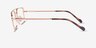 Vogue Eyewear VO4310 Rose Gold MetalEyeglass Frames from EyeBuyDirect, Side View