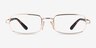 Vogue Eyewear VO4351 Pale Gold MetalEyeglass Frames from EyeBuyDirect, Front View