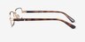 Vogue Eyewear VO4351 Pale Gold MetalEyeglass Frames from EyeBuyDirect, Side View