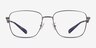 Coach HC5205 Satin Gunmetal MétalMontures de lunettes de vue d'EyeBuyDirect, Vue de Face