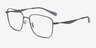 Coach HC5205 Satin Gunmetal MétalMontures de lunettes de vue d'EyeBuyDirect, Vue d'Angle