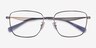 Coach HC5205 Satin Gunmetal MétalMontures de lunettes de vue d'EyeBuyDirect, Vue Rapprochée