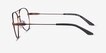 Armani Exchange AX1077 Matte Bronze MetalEyeglass Frames from EyeBuyDirect, Side View