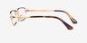 Ray-Ban RB3927V Arista Gold MétalMontures de lunettes de vue d'EyeBuyDirect, Vue de Côté