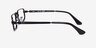 Ray-Ban RB3927V Noir MétalMontures de lunettes de vue d'EyeBuyDirect, Vue de Côté