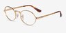 Ray-Ban RB3931V Arista Gold MétalMontures de lunettes de vue d'EyeBuyDirect, Vue d'Angle