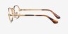 Ray-Ban RB3931V Arista Gold MétalMontures de lunettes de vue d'EyeBuyDirect, Vue de Côté