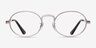 Ray-Ban RB3931V Silver MetalEyeglass Frames from EyeBuyDirect, Front View