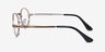 Ray-Ban RB3931V Silver MetalEyeglass Frames from EyeBuyDirect, Side View