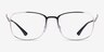 Ray-Ban RB6421 Brushed Gunmetal MetalEyeglass Frames from EyeBuyDirect, Front View