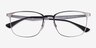 Ray-Ban RB6421 Brushed Gunmetal MetalEyeglass Frames from EyeBuyDirect, Closed View