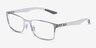 Ray-Ban RB8424 Gunmetal MétalMontures de lunettes de vue d'EyeBuyDirect, Vue d'Angle