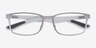 Ray-Ban RB8424 Gunmetal MétalMontures de lunettes de vue d'EyeBuyDirect, Vue Rapprochée