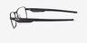 Oakley Steakhouse Satin Black MétalMontures de lunettes de vue d'EyeBuyDirect, Vue de Côté