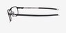 Oakley Tincup Powder Coal MétalMontures de lunettes de vue d'EyeBuyDirect, Vue de Côté