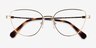 Swarovski SK1007 Pale Gold MétalMontures de lunettes de vue d'EyeBuyDirect, Vue Rapprochée